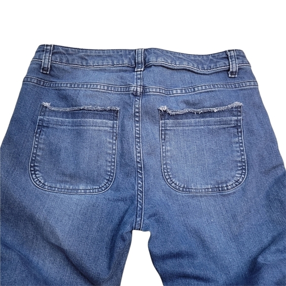 Michael Kors Cropped Ankle Straight Jeans - Picture 15 of 15